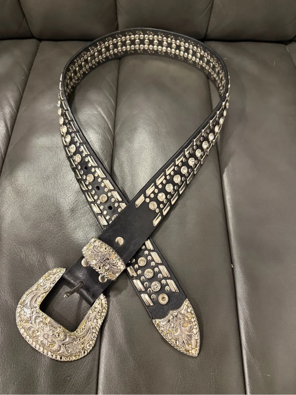 Super blingy western Belt